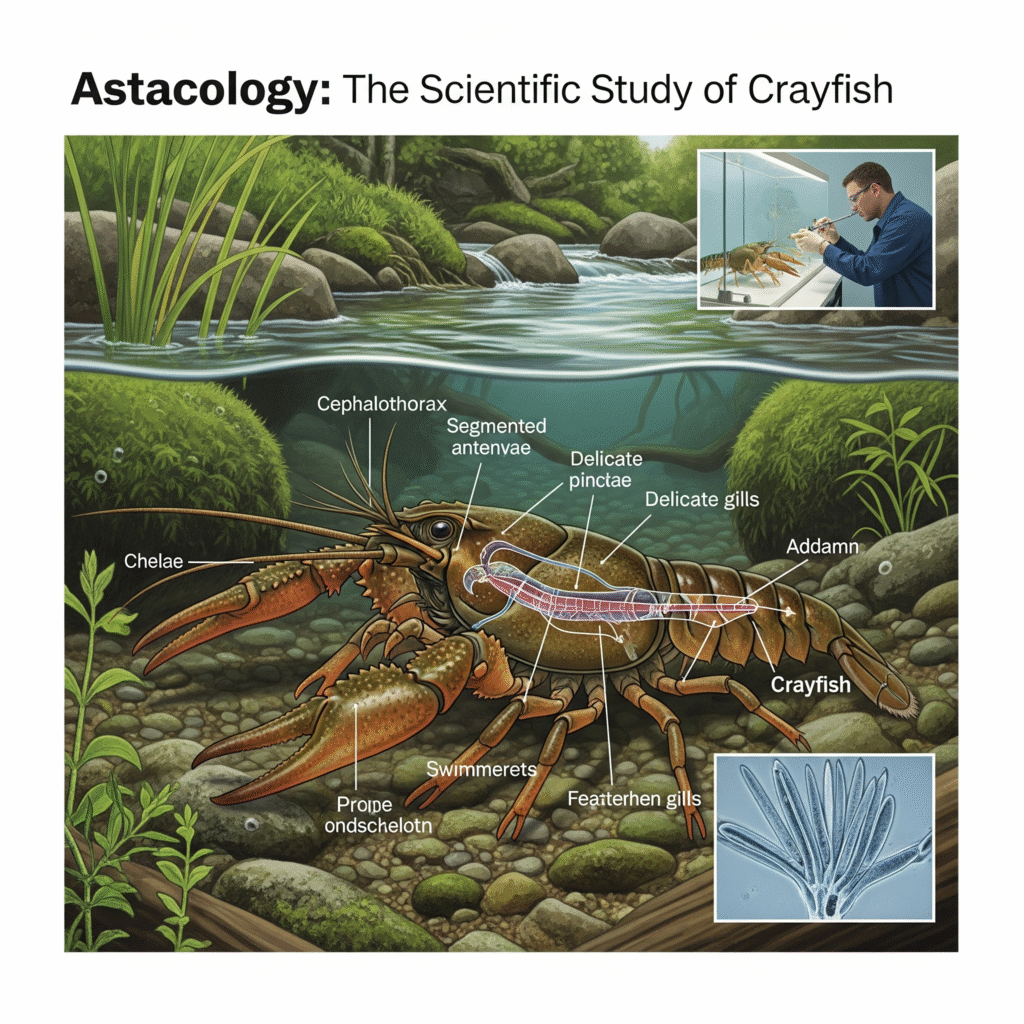 Astacology The Scientific Study of Crayfish
